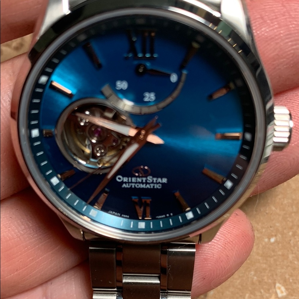 Orient Blue Dial Automatic Watch - image 5